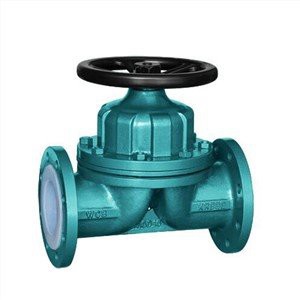 Ventil za dijafragmu obložen fluorom